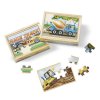 MELISSA & DOUG Dřevěné puzzle DOPRAVNÍ PROSTŘEDKY