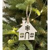 Vánoční ozdoba - ZIMNÍ DOMEČEK
