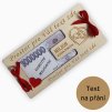 Svatební obálka na peníze - PRSTÝNKY - Váš text