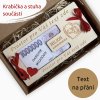 Svatební obálka na peníze - PRSTÝNKY - Váš text