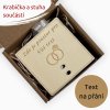 Malá dárková karta na peníze - SVATBA - Váš text