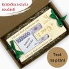Dřevěné pouzdro na peníze - MILION STUDENT - Váš text