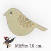 Dekorace k tvoření - ptáček