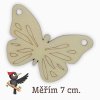 Dekorace k tvoření - motýl