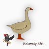 Dekorace k tvoření - husa