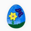 Sada dřevěných vajíček k tvoření - Velikonoce