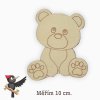 Dekorace k tvoření - medvídek