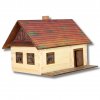 Dřevěná slepovací stavebnice CHALUPA w02