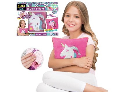 WOOPIE ART&FUN Kreatívna súprava Dekoratívny vankúš Jednorožec