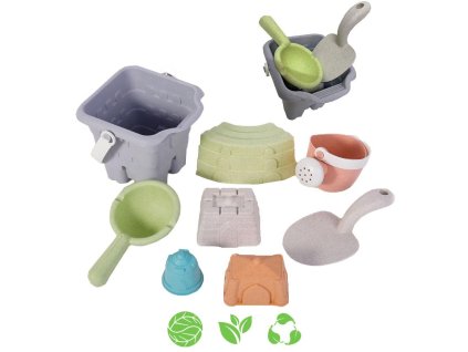 WOOPIE GREEN Set do piesku s formičkami 8 ks.