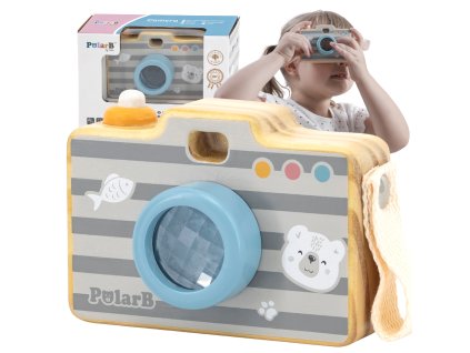 Drevený detský kaleidoskop VIGA PolarB