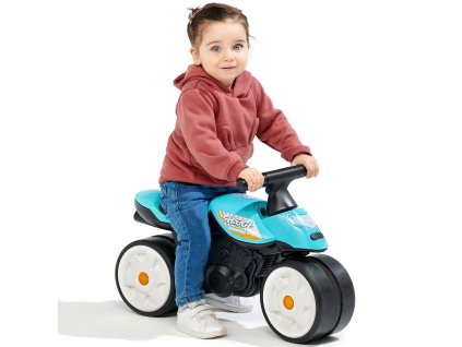 Odrážadlo FALK Street Champion Moto Bike Modré široké kolesá od 1 roka