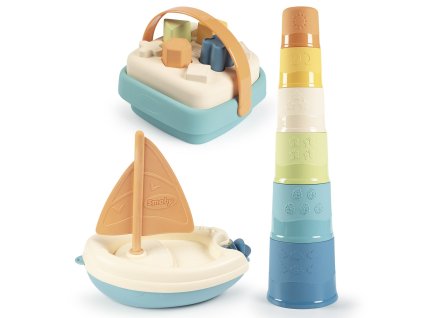 SMOBY Detský set veža, loď a detský vzdelávací triedič