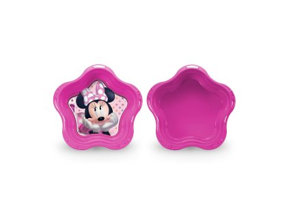 INJUSA Veľké uzamykateľné pieskovisko pre deti Minnie Mouse