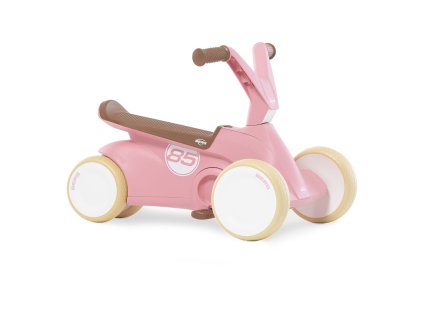 Šlapacia motokára BERG GO2 Gokart Ride On Bike 2v1 Retro Pink