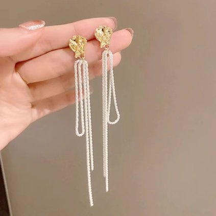 Long Tassel Earrings
