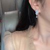 French Pearl Grape Cluster Earrings