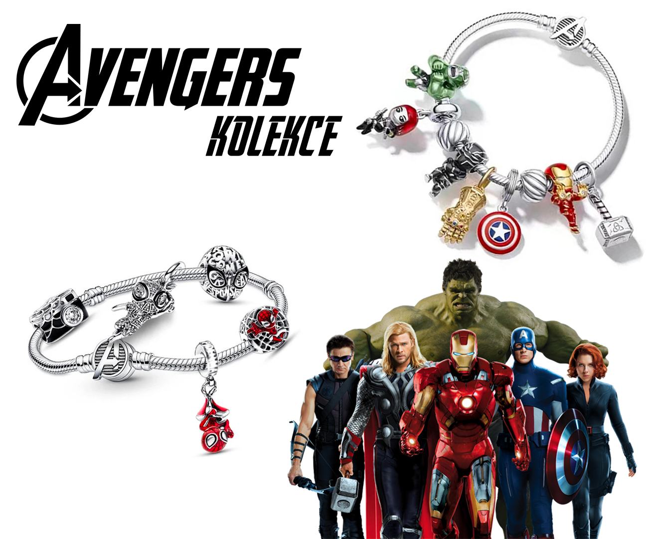 Avengers kolekce šperků