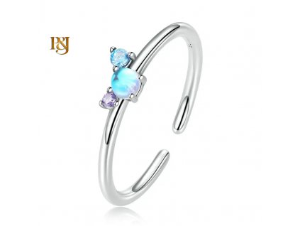 pandjjewellery stribrny prsten elegantni opal SRUNI37