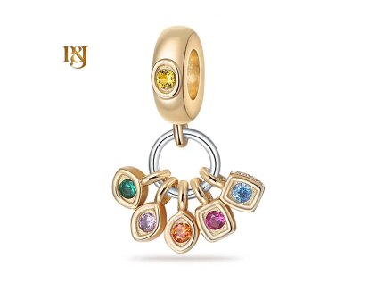 pandjjewellery zlaty visaci privesek kameny nekonecna SBA20