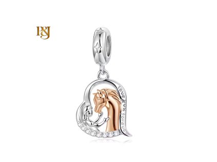 Stříbrný visací přívěsek Něžné pouto SB193 (1)