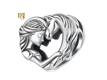 Stříbrný přívěsek Nerozlučné spojení SB194 (1)