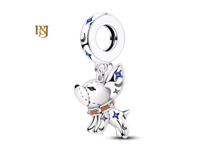 Stříbrný visací přívěsek Hvězdný pejsek SB214 (1)