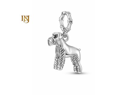 Stříbrný visací přívěsek Knírač SB219