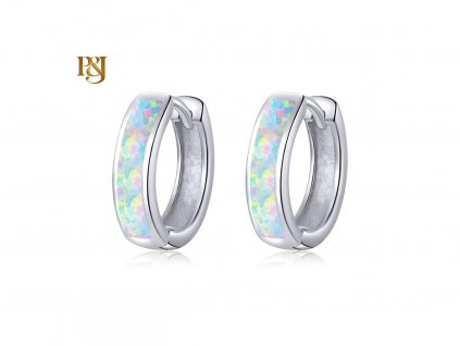 pandjjewellery stribrne nausnice duhove kruhy