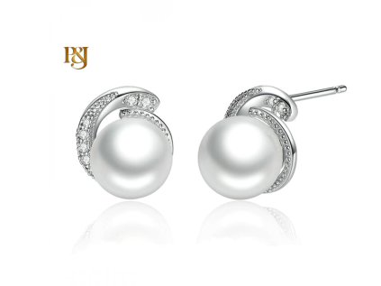 pandjjewellery stribrne nausnice perly elegance