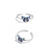 pandjjewellery stribrny prsten modry motylek SRUNI32 2