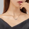 pandjjewellery stribrny nahrdelnik motylci1