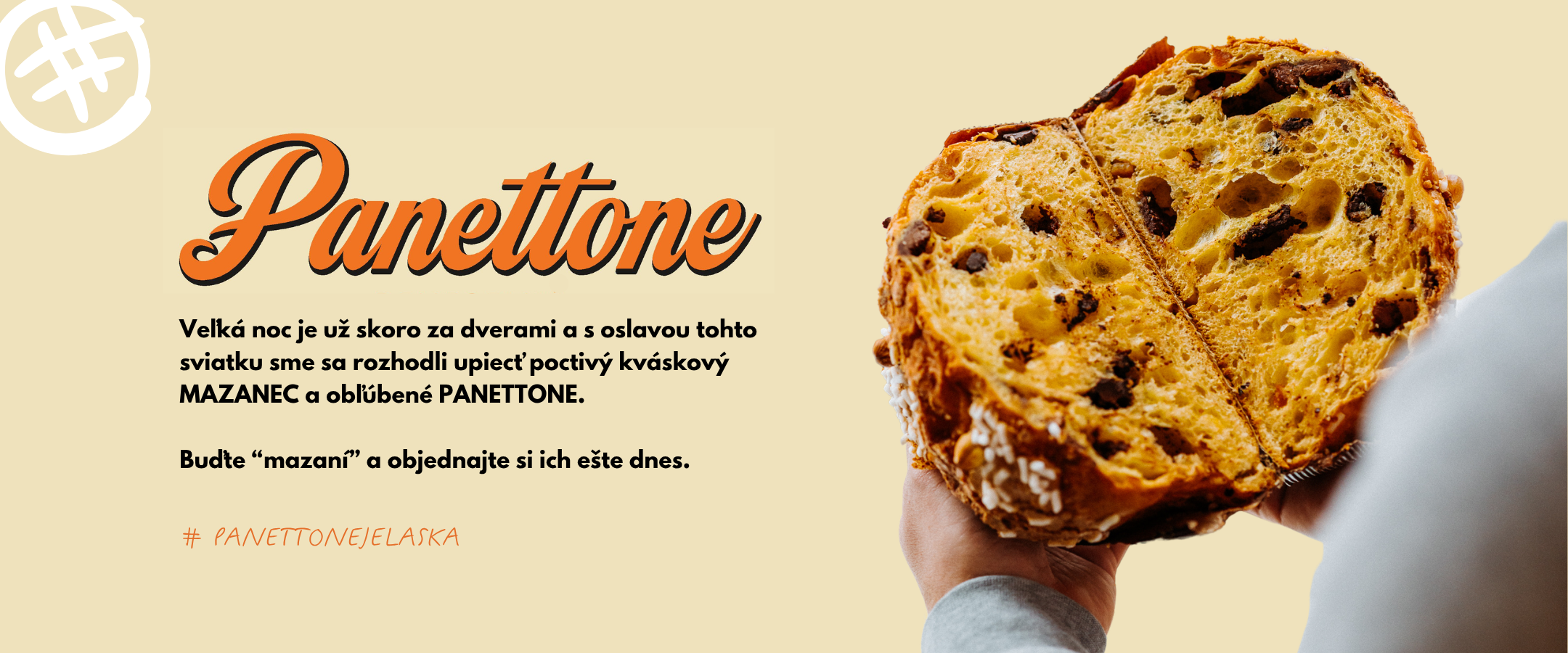Panettone Kruh pekáreň