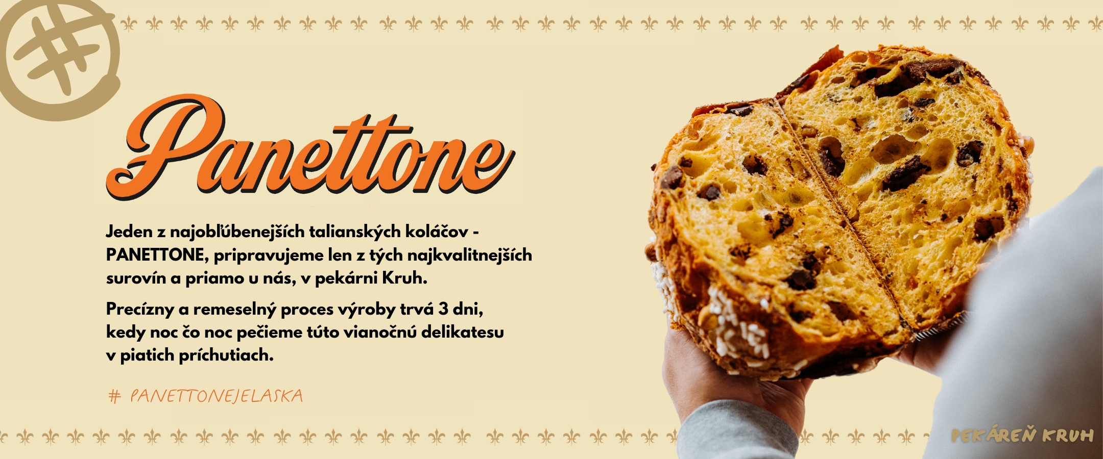 Panettone Kruh pekáreň