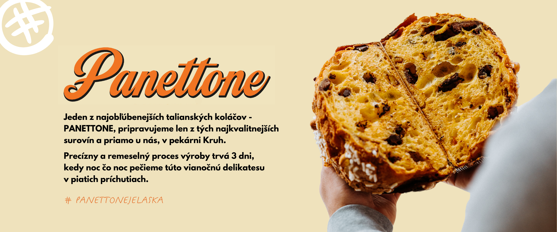 Panettone Kruh pekáreň