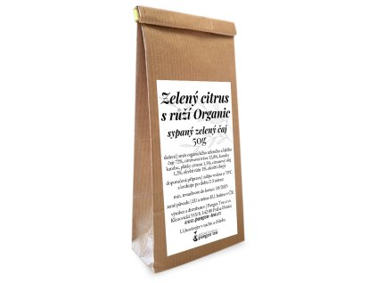 10788 Zelený citrus s růží 3