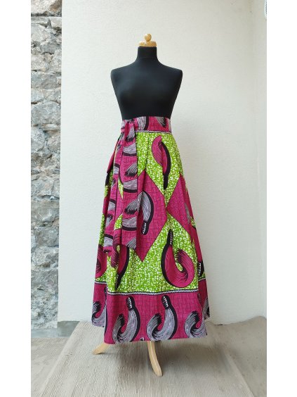 Africká sukně  - smetáčky