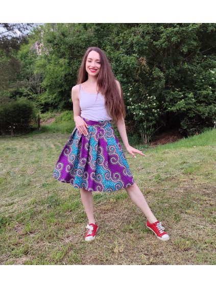 Afriká sukně - vlnky