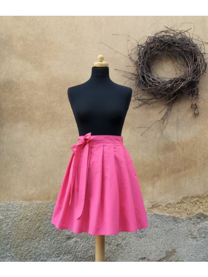 Krátká sukně - magenta