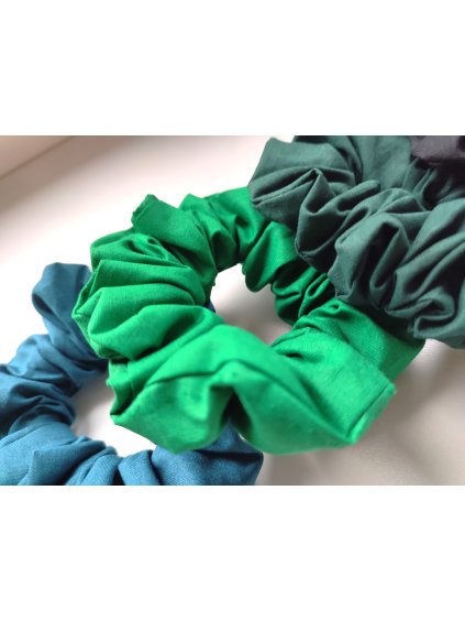 Scrunchies gumičky - sada 4ks