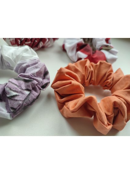 Scrunchies gumičky - sada 4ks