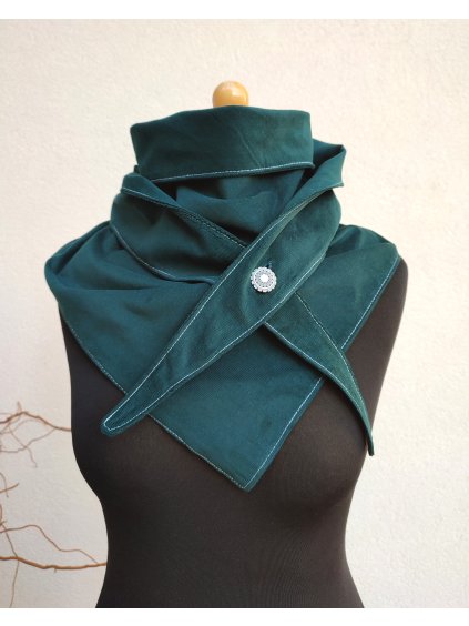 Manšestrový nákrčník - pine II