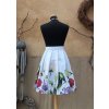 Krátká zavinovací  sukně -  akvarel II