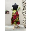 Africká sukně  - barevná wax