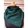 Bavlněný šátek - smaragd