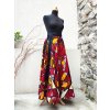Africká sukně - ohnivá