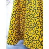 Africká sukně  - žlutá krouceninky