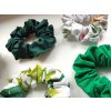 Scrunchies gumičky - zelená sada