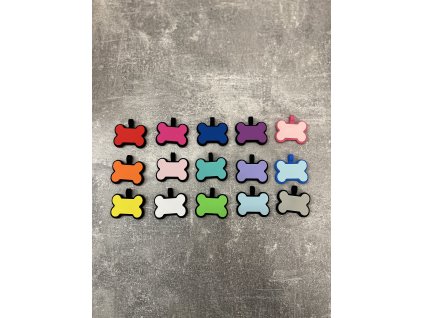 Psí známka silikonová - kost