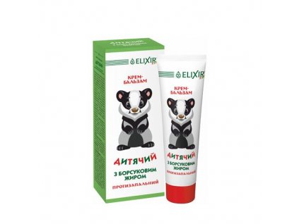 Jazvečia masť pre deti - 75ml - Elixir